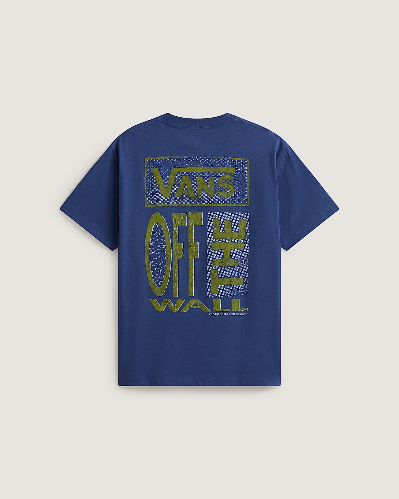 Cut and Paste SS Tee True Navy VANS Blu ALT1