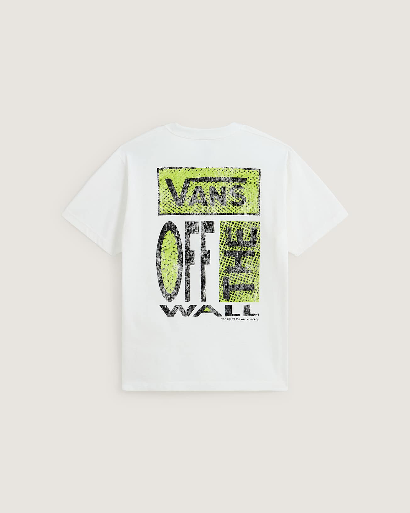 Cut and Paste SS Tee White VANS Bianco ALT1