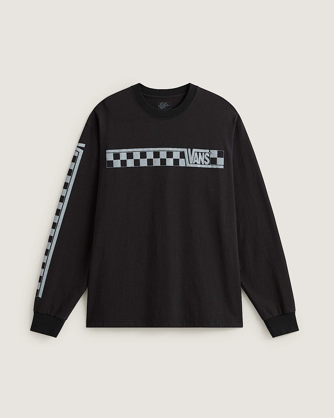 Vans Racing Long Sleeve Sweatshirt VANS Schwarz HERO
