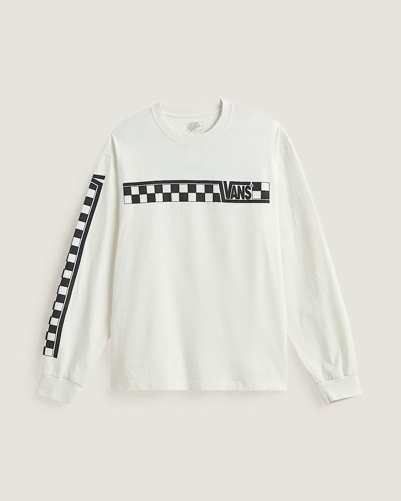 Vans Racing Long Sleeve Sweatshirt VANS White HERO