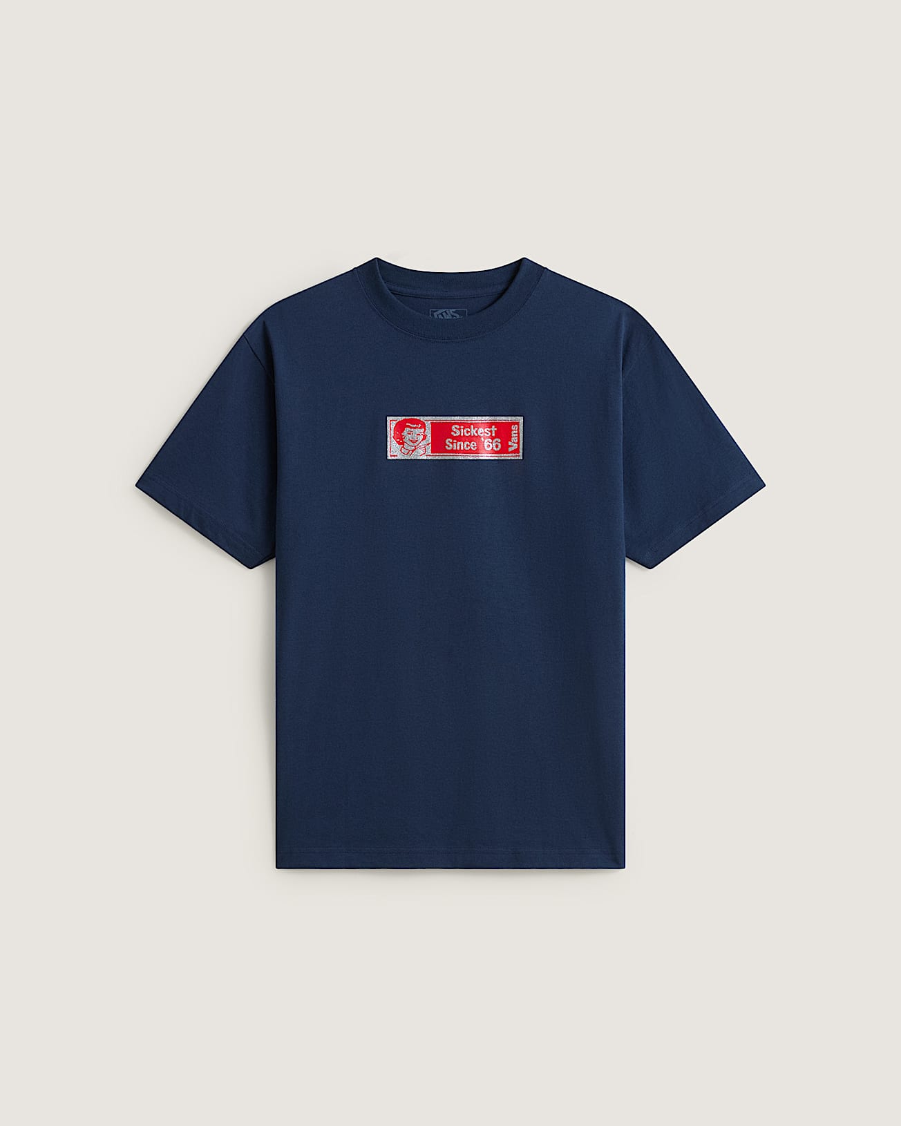 Sickest 66 SS Tee dress blues VANS Azul hero