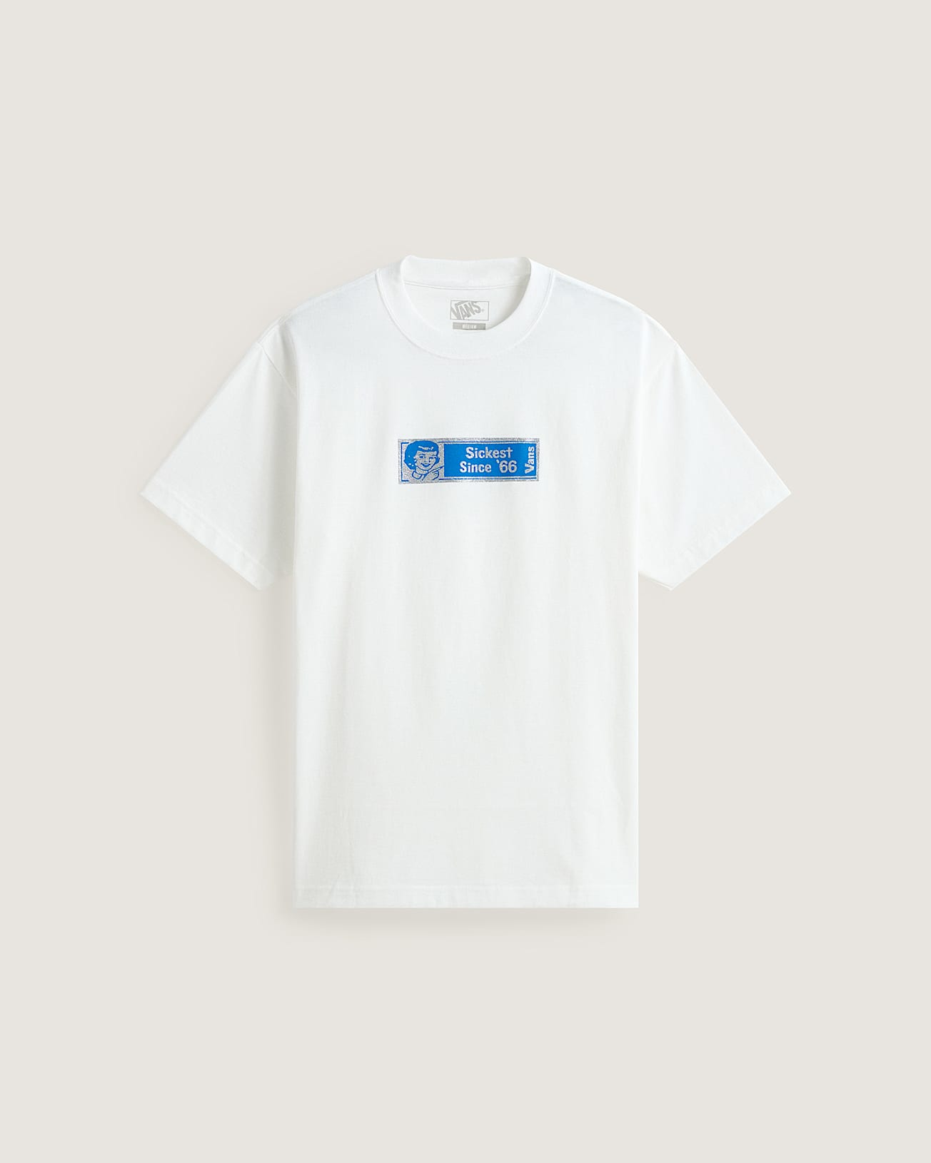 Sickest 66 SS Tee White VANS Blanc hero