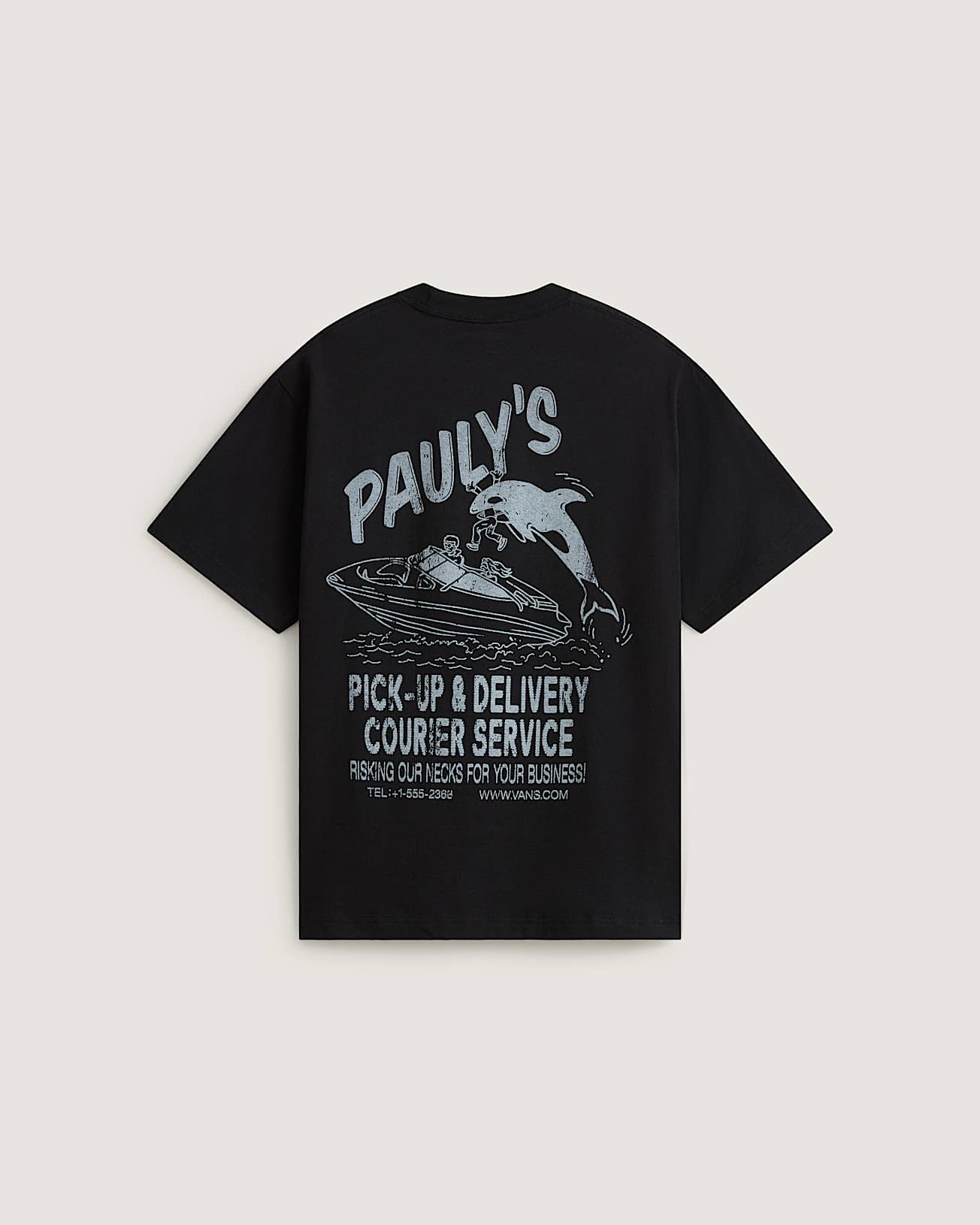 Paulys Delivery SS Tee Black VANS Noir ALT1