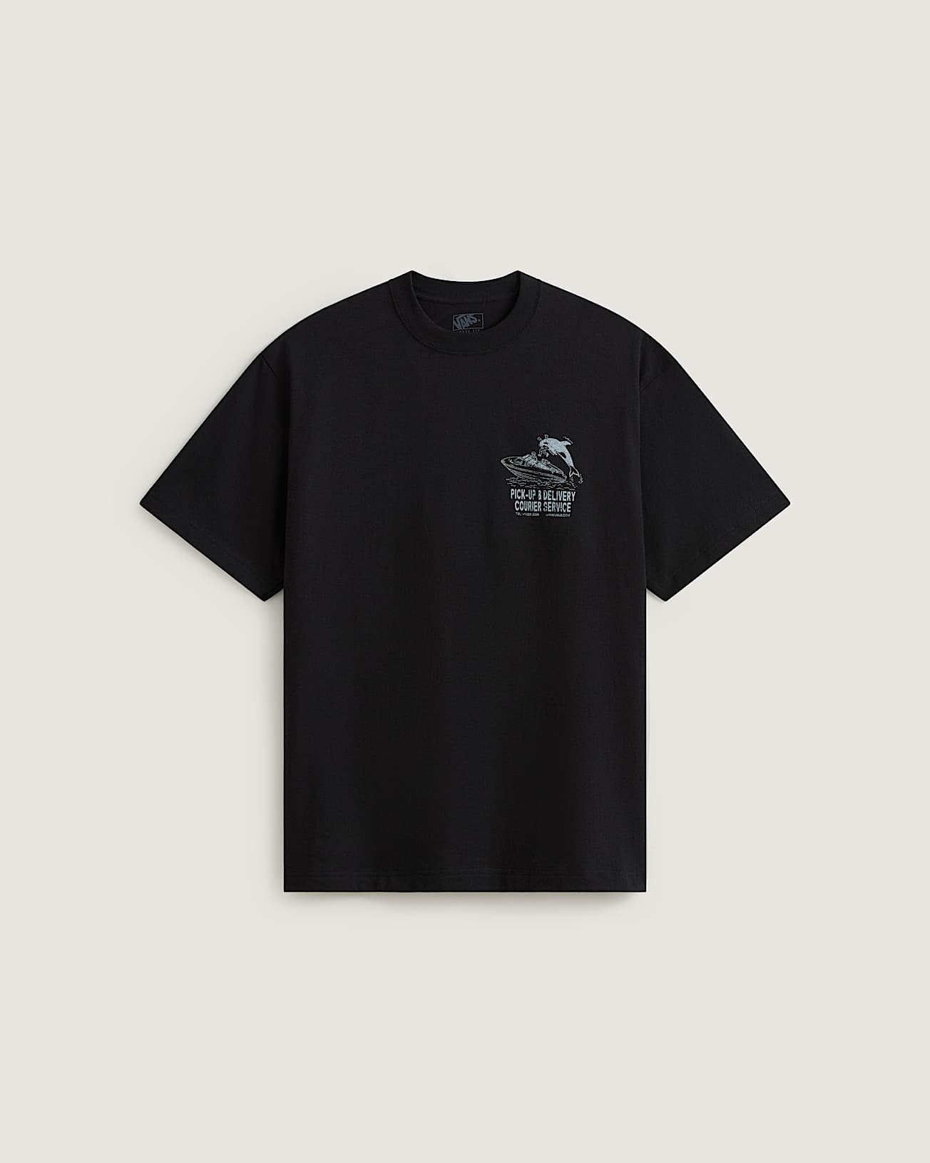 Paulys Delivery SS Tee Black VANS Noir HERO