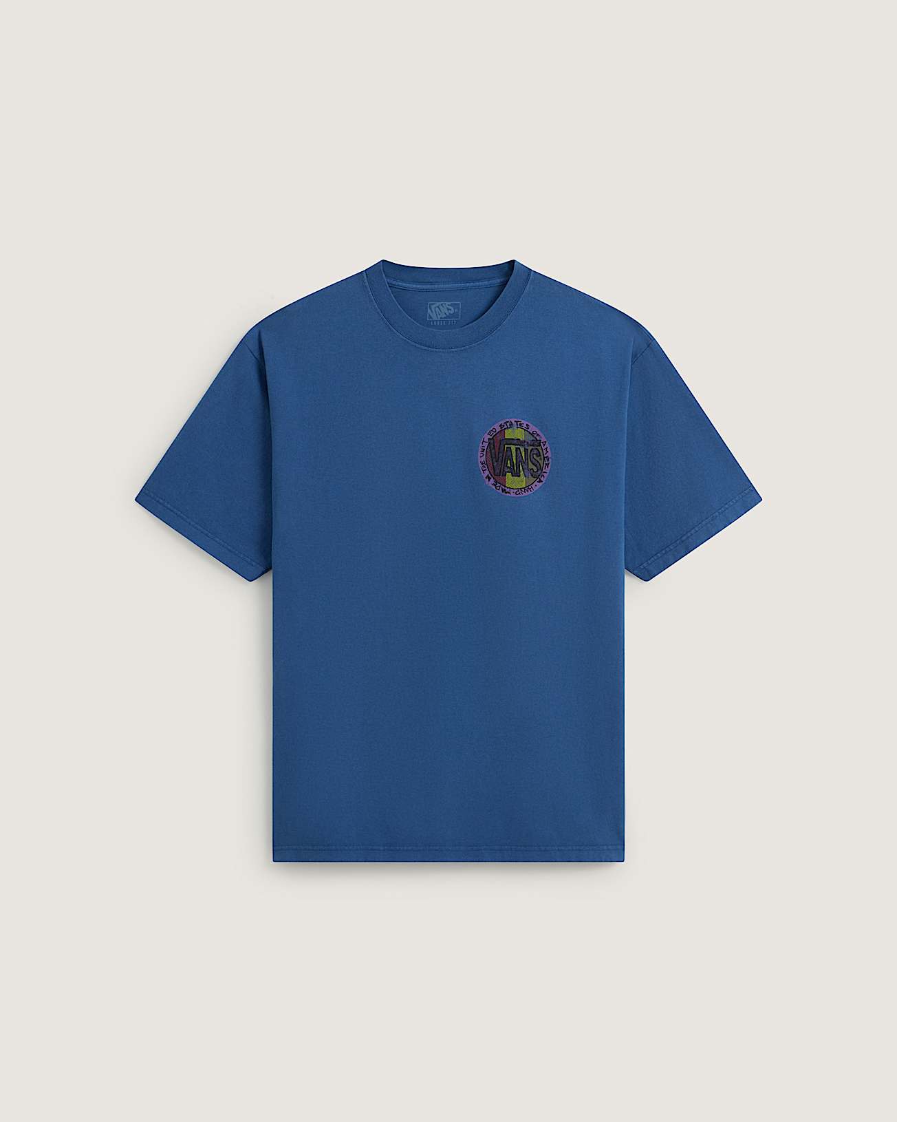 Camiseta Blotched Circle VANS Azul HERO