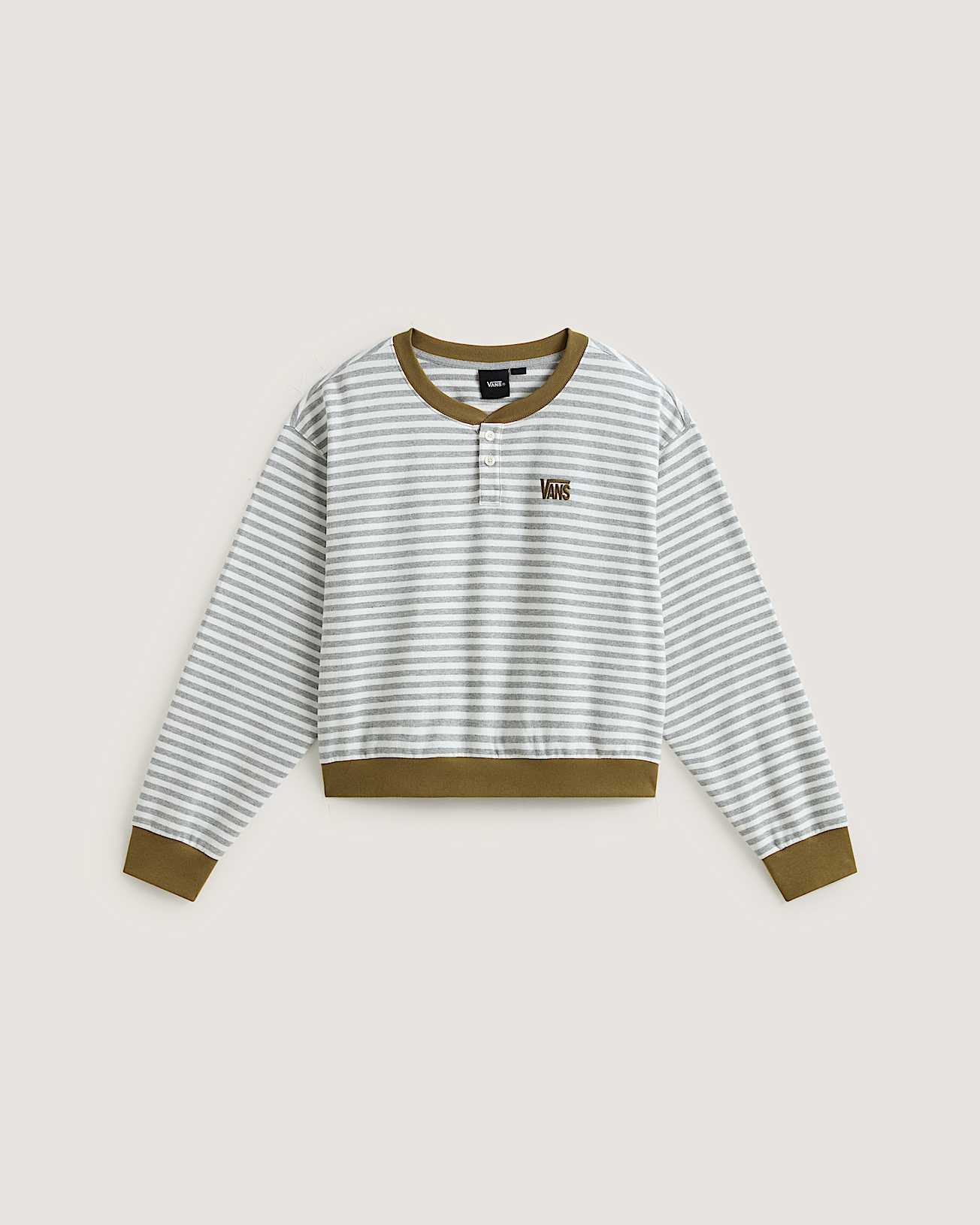 Molly Long Sleeve Henley VANS Grau HERO