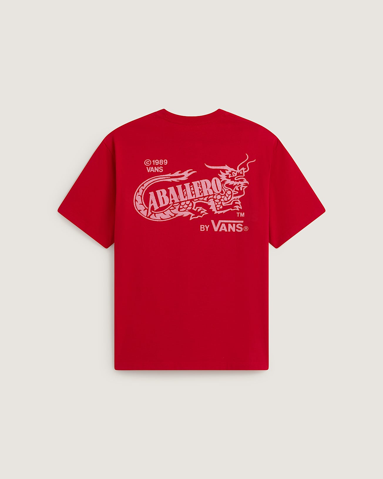 Tshirt Caballero VANS Czerwony ALT1