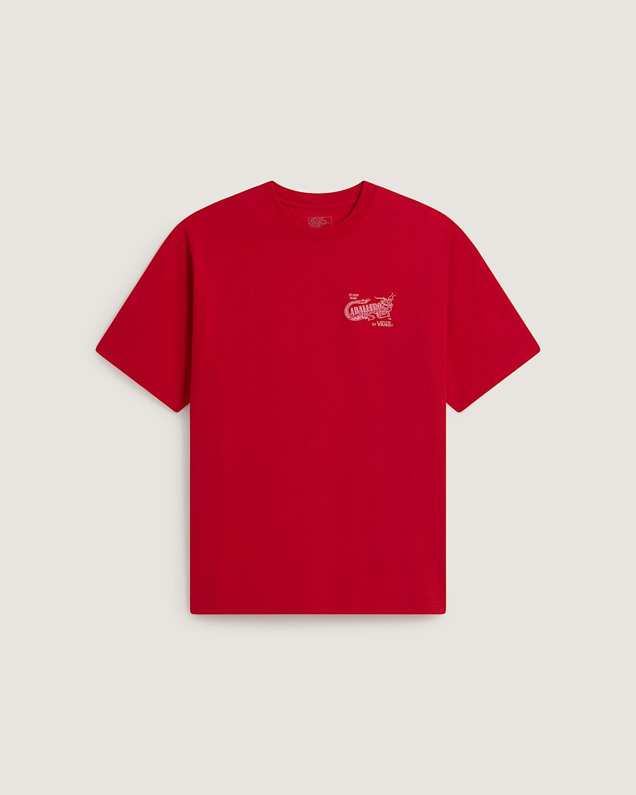 Tshirt Caballero VANS Czerwony HERO