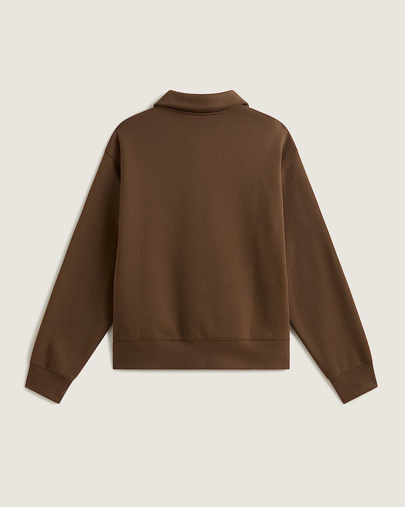 Polo FleecePullover VANS Braun ALT1