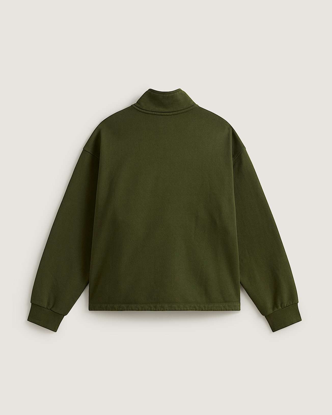 Full Zip Mock Neck Fleece Green Balsam VANS Grn ALT1