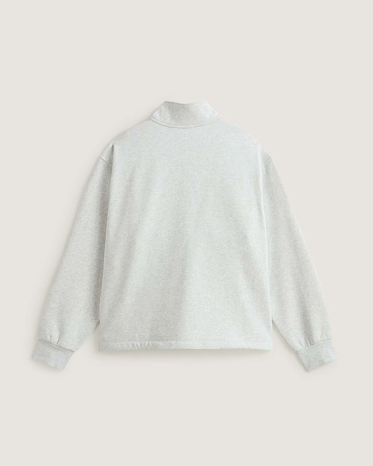 Full Zip Mock Neck Fleece ASH HEATHER VANS Grau ALT1