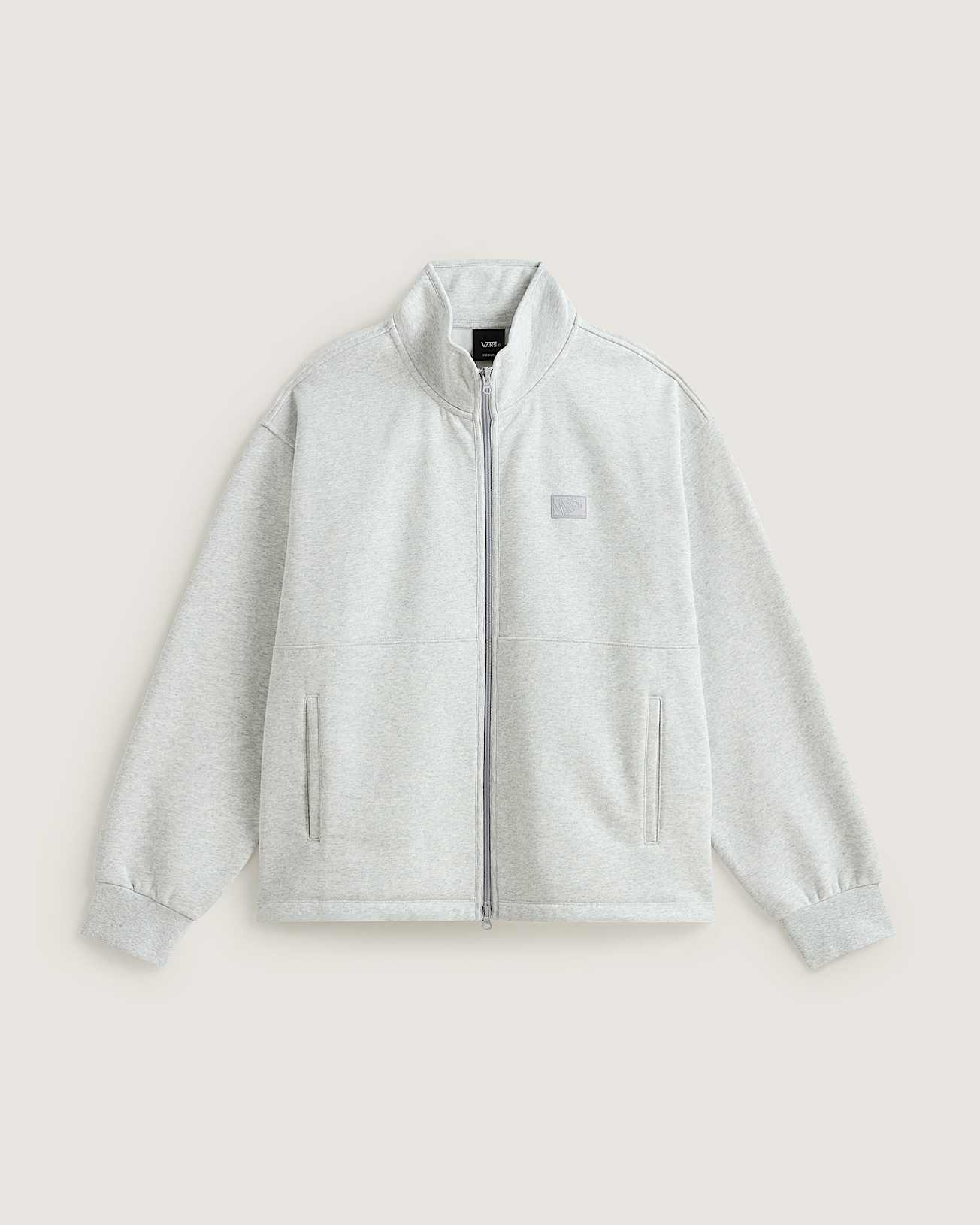 Full Zip Mock Neck Fleece ASH HEATHER VANS Grau HERO