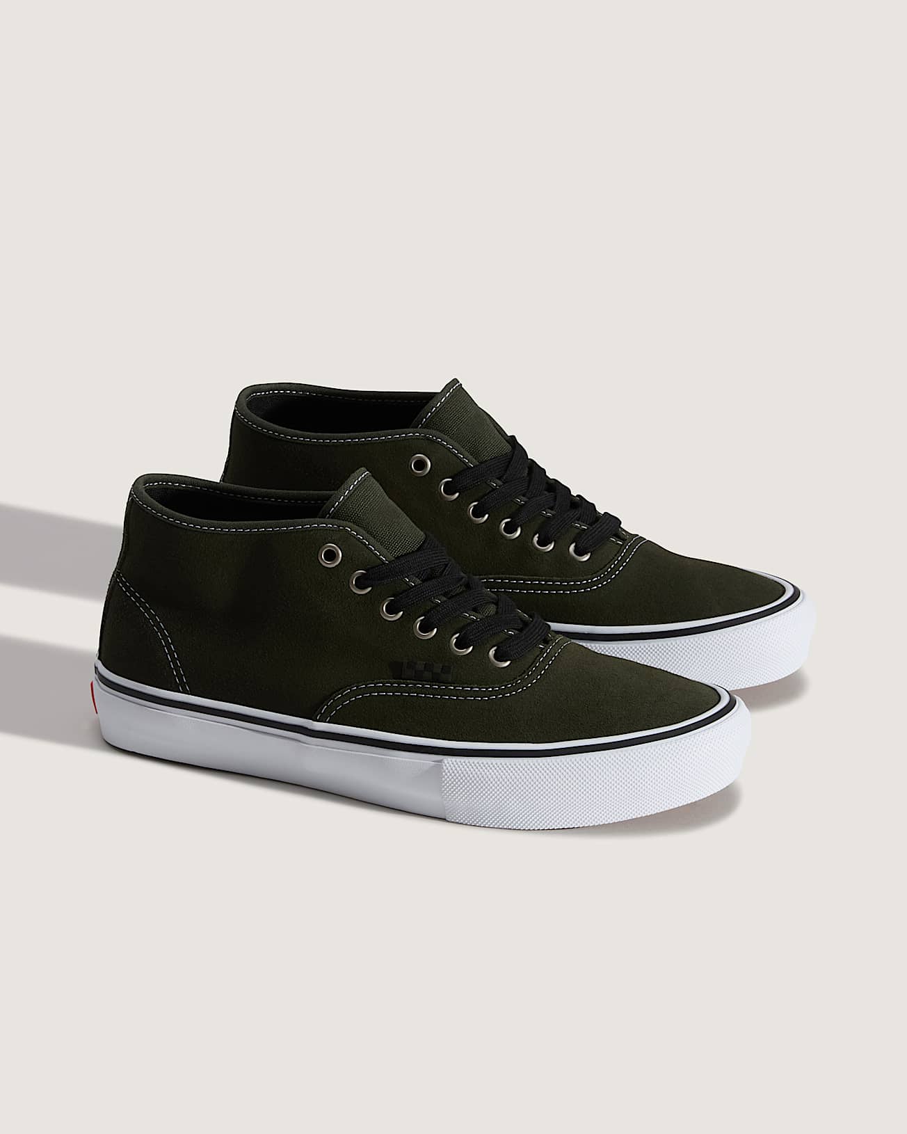 Scarpe Skate Authentic Mid VANS Verde ALT1