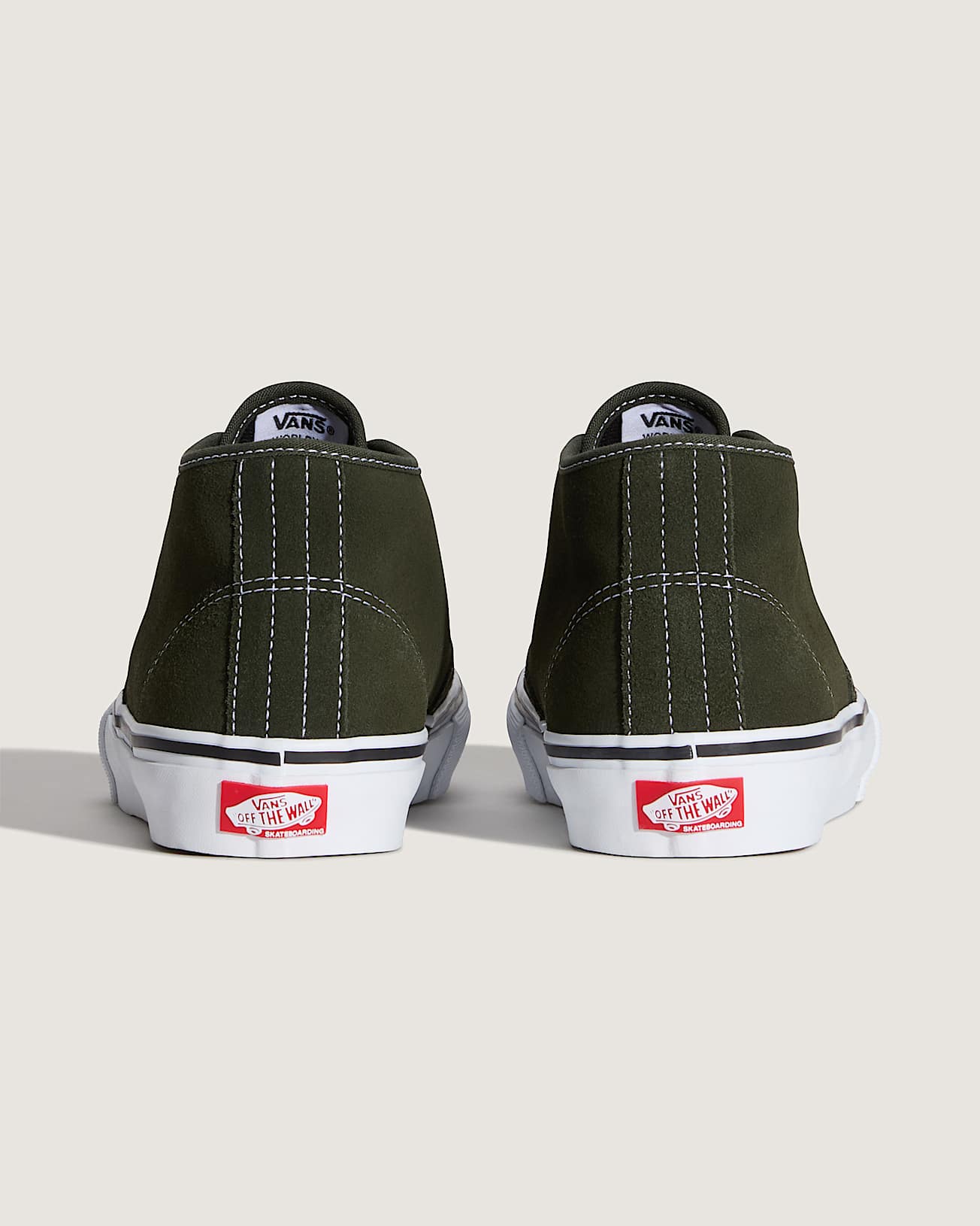 Scarpe Skate Authentic Mid VANS Verde ALT3