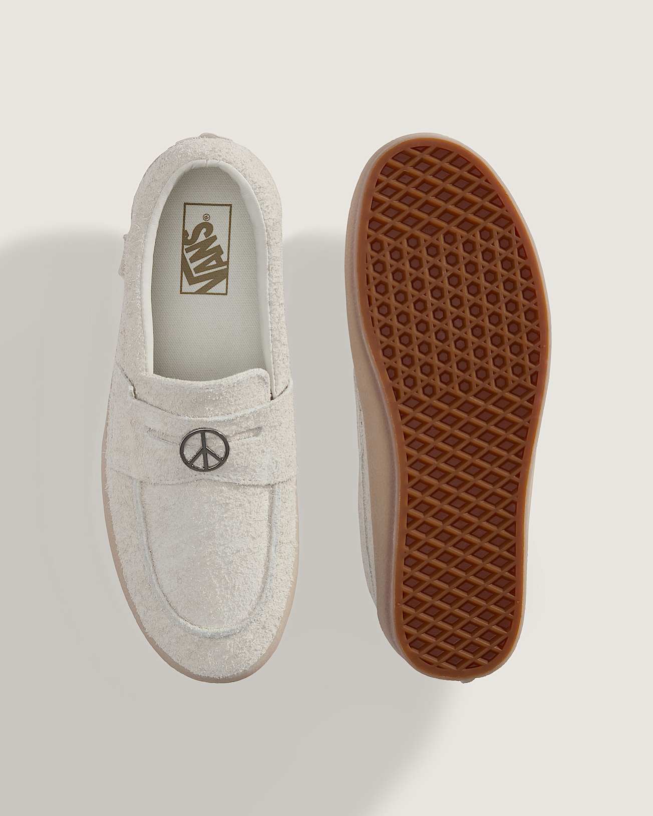 Skate Loafer Schuhe VANS Wei ALT2