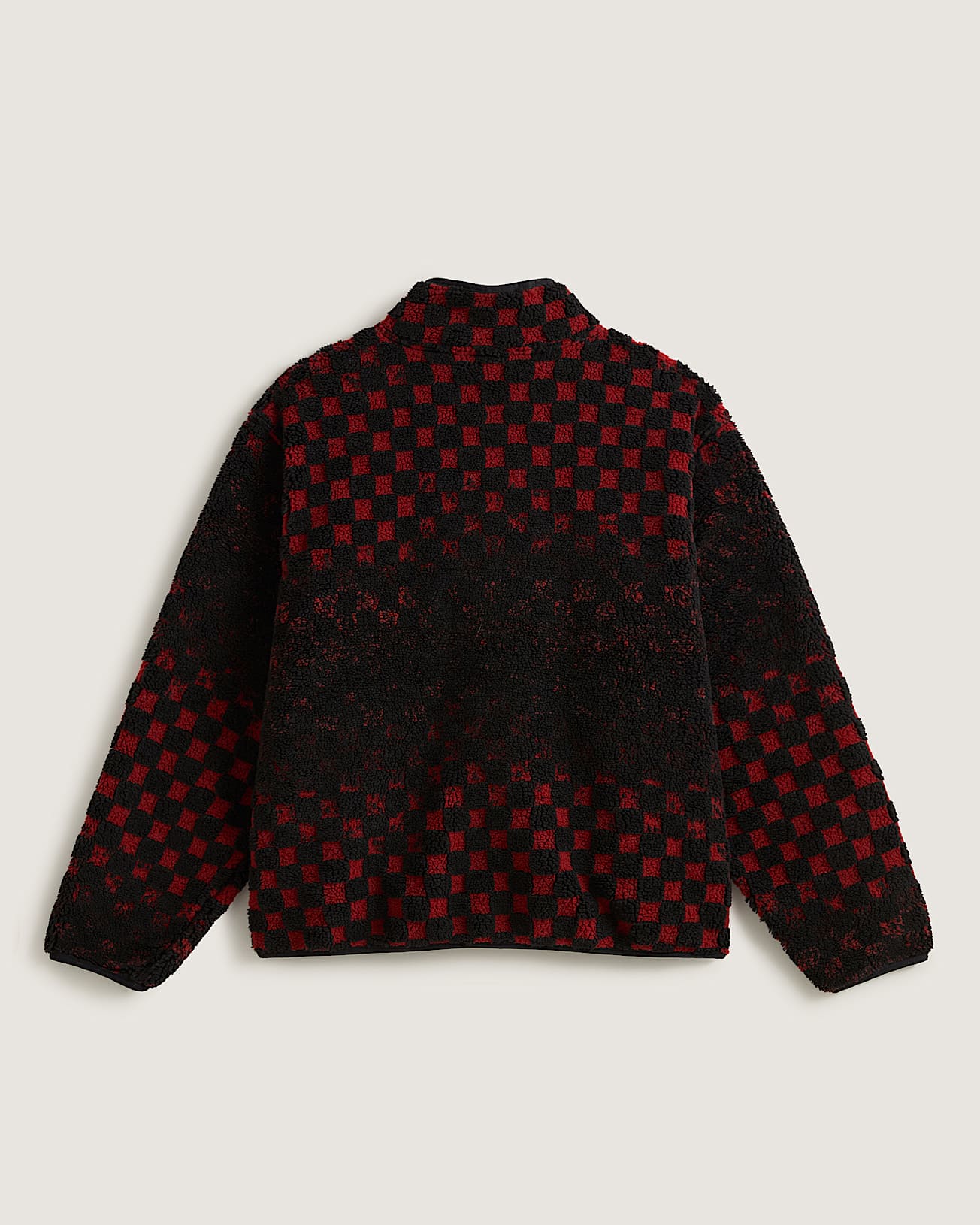 Nights High Pile Jacket Poppy Ember VANS Rouge ALT1