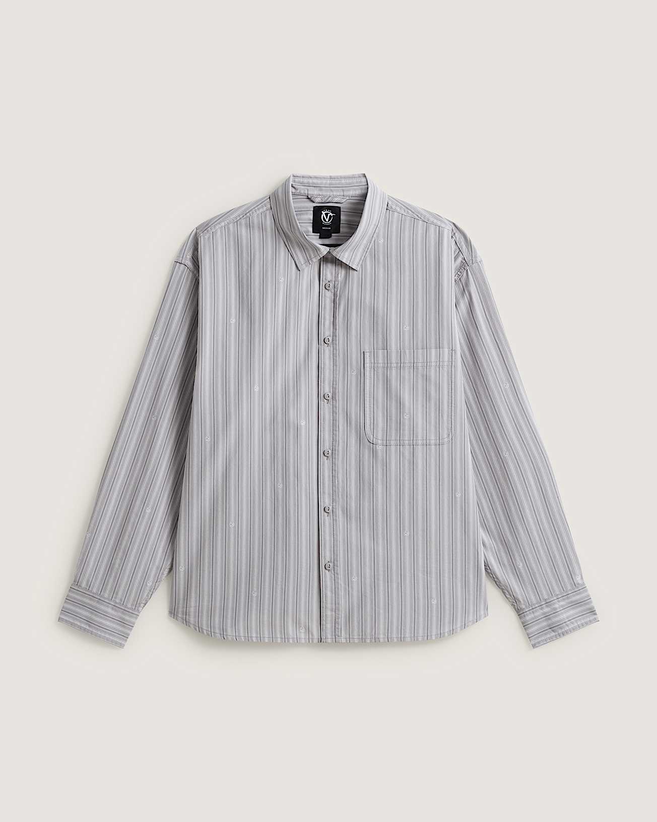 Camicia intessuta a maniche lunghe a righe Vans x Rowan VANS Grigio HERO