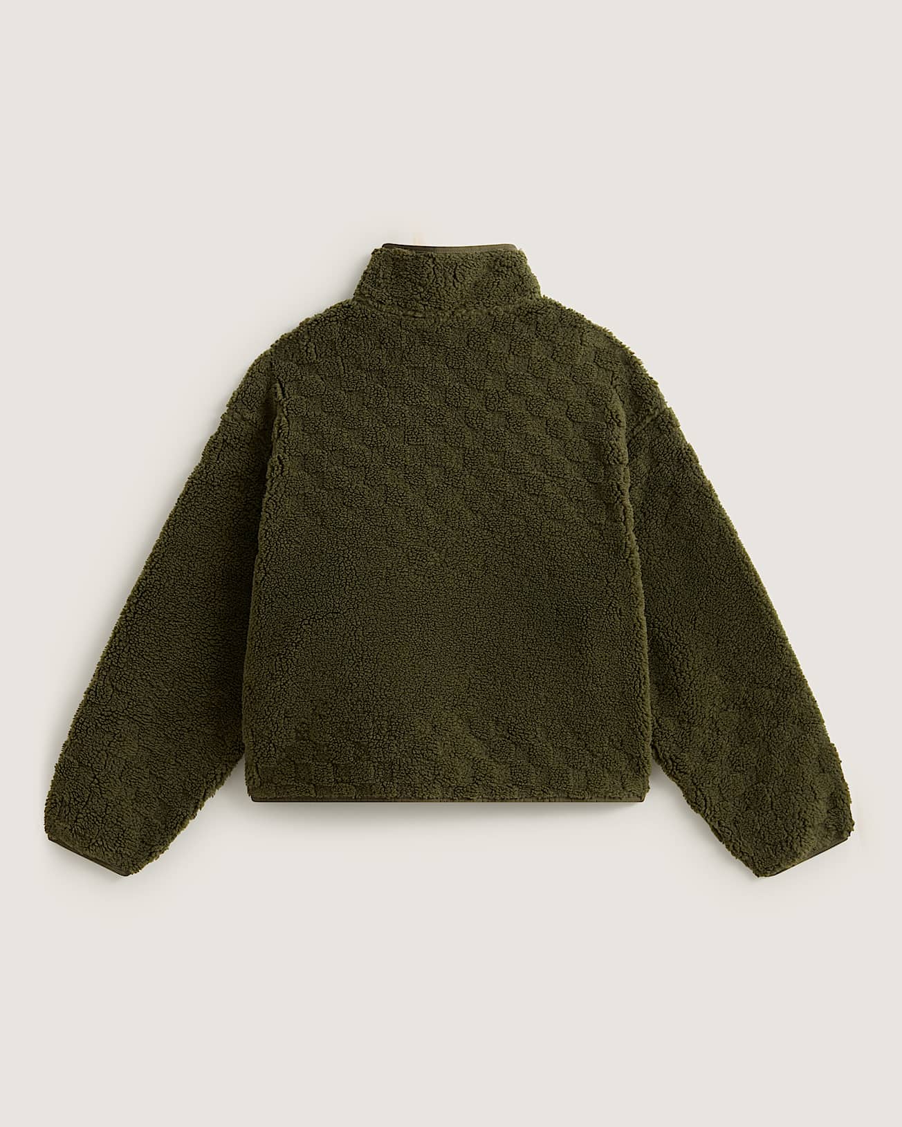 Queens High Pile Jacket Mossy Olive VANS Vert ALT1