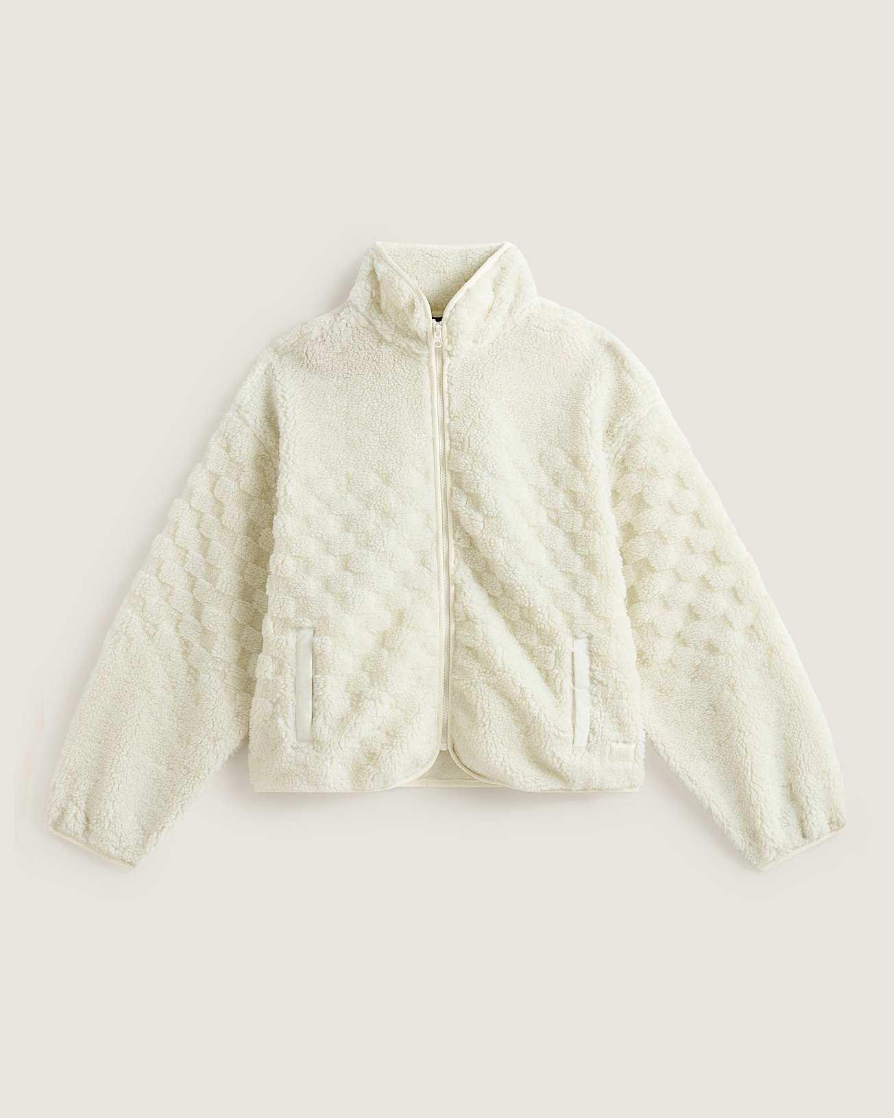 Queens High Pile Jacket marshmallow VANS White HERO