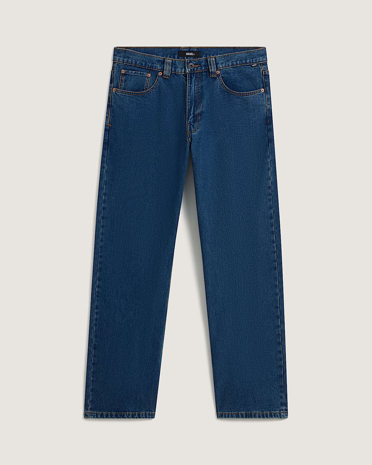 Check5 Straight Denim Pant Vintage Indigo VANS Niebieski HERO