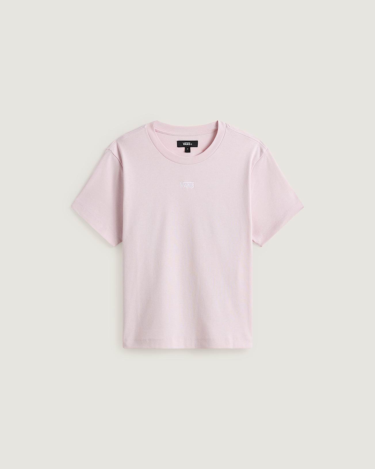 Cameron SS Tee Pale Petal VANS Rose HERO
