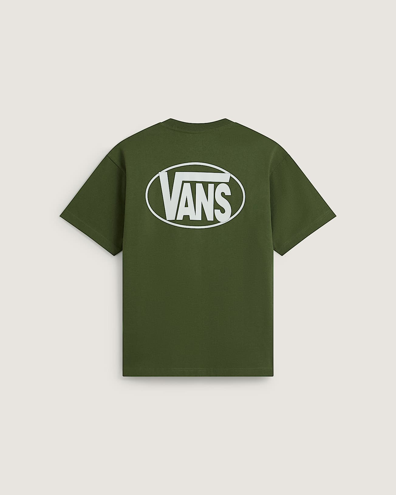Oval Logo Loose SS Tee Green Balsam VANS Green ALT1
