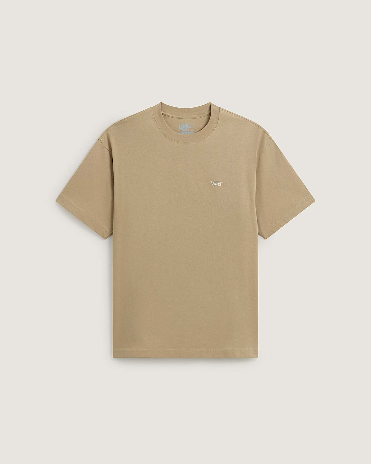 Maglietta Left Chest Logo II VANS Beige HERO
