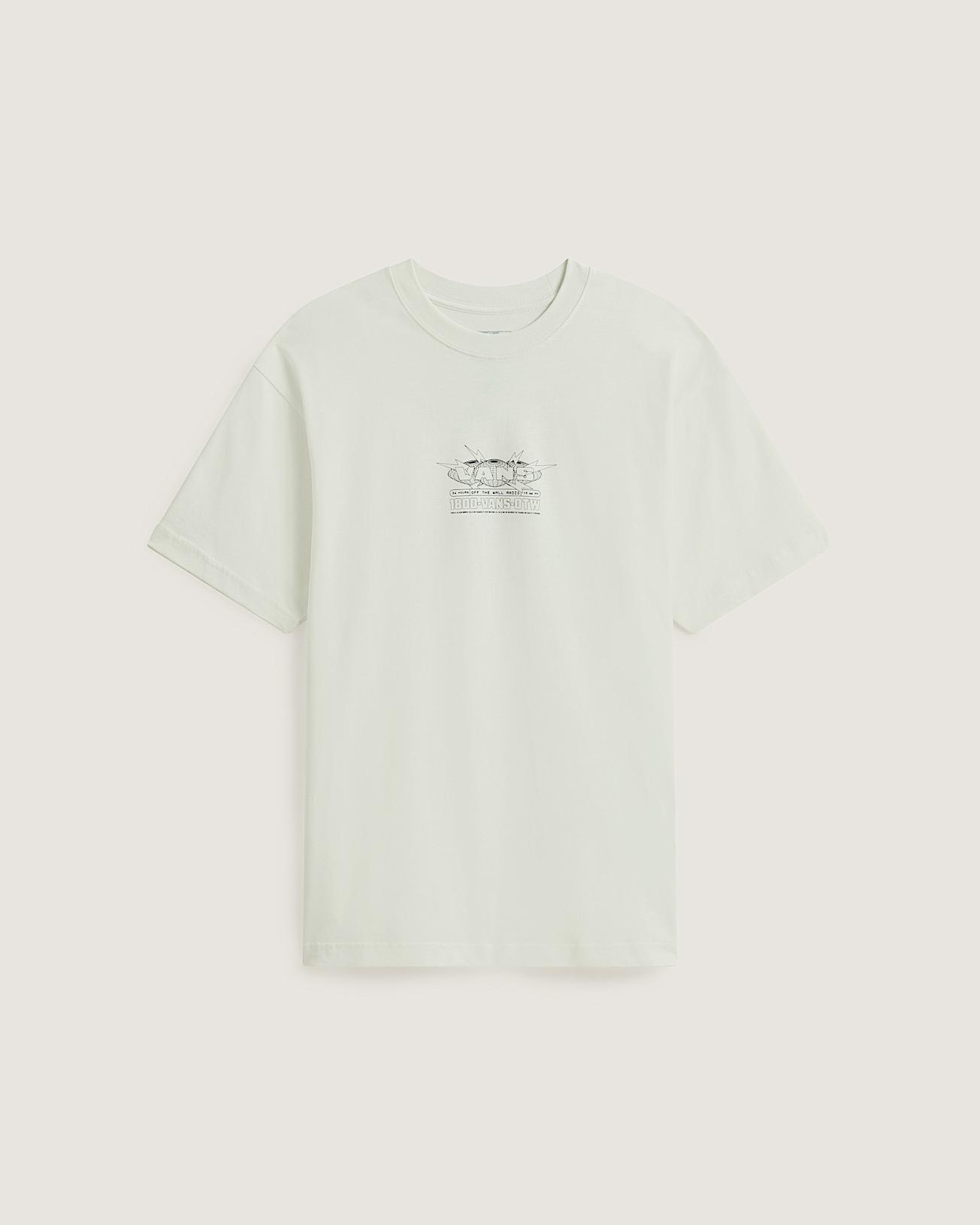 Vans Hotline Radio SS Tee marshmallow VANS Blanc HERO