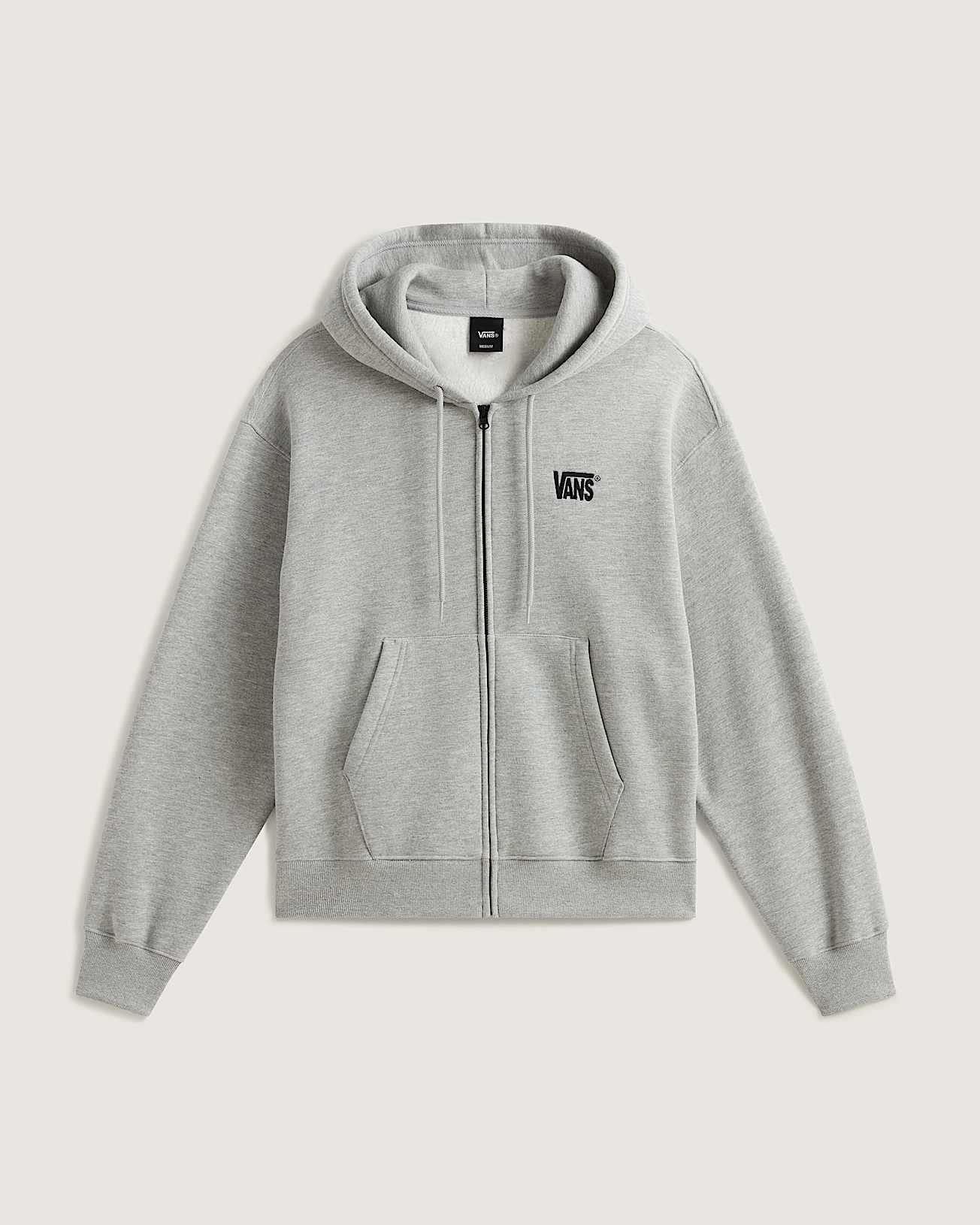 Bluza z kapturem Stretch Logo Zip Pullover VANS Szary HERO