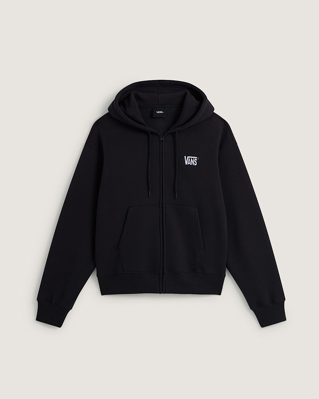 Bluza z kapturem Stretch Logo Zip Pullover VANS Czarny HERO