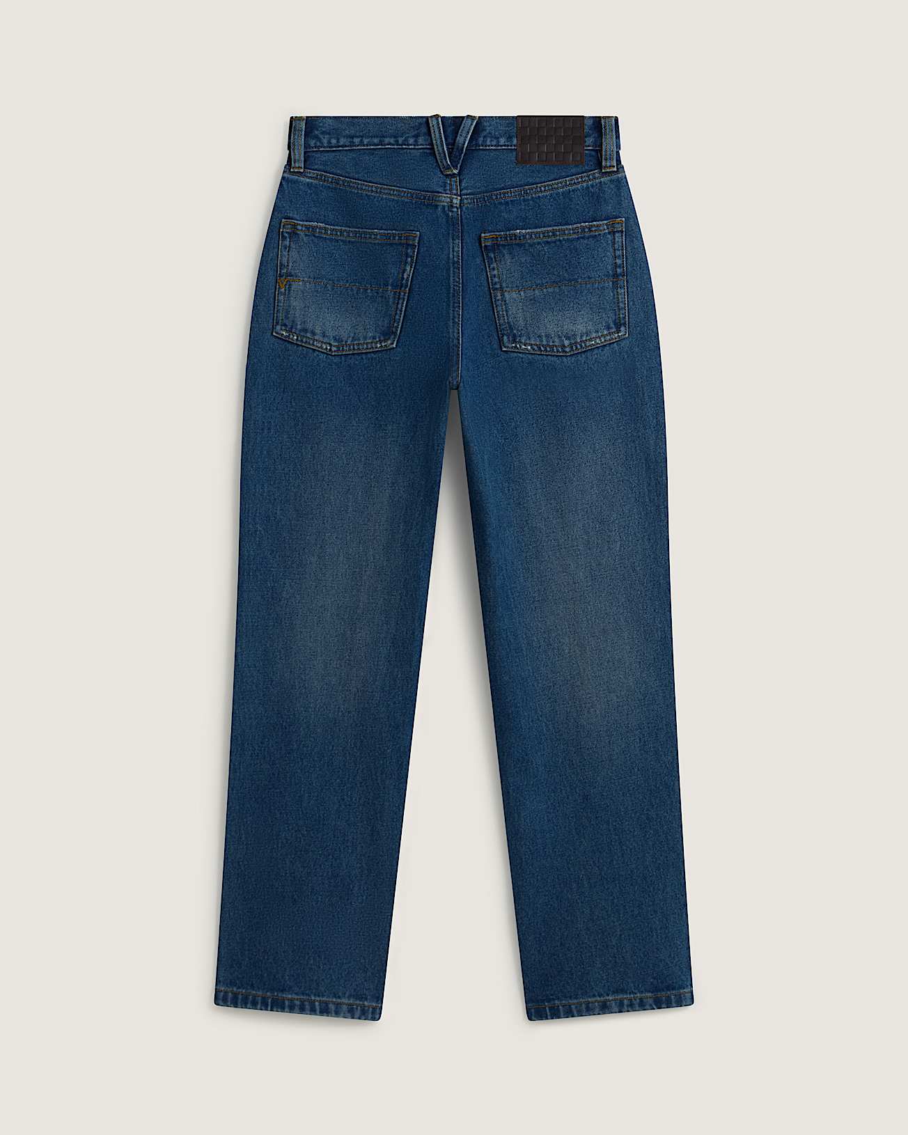 Pantalon droit Check5 Mid Rise VANS Bleu ALT1