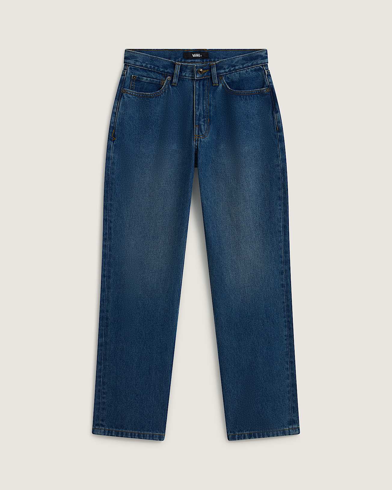 Pantalon droit Check5 Mid Rise VANS Bleu HERO