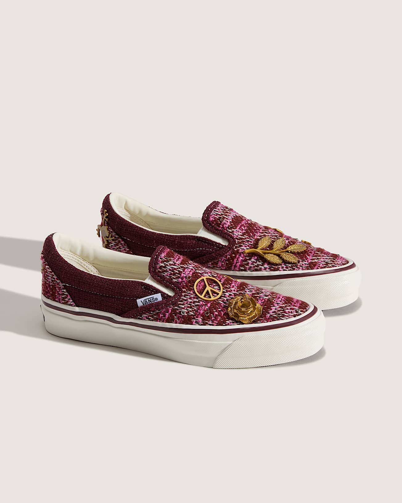 Scarpe Premium Classic SlipOn VANS MarroneRosa ALT1