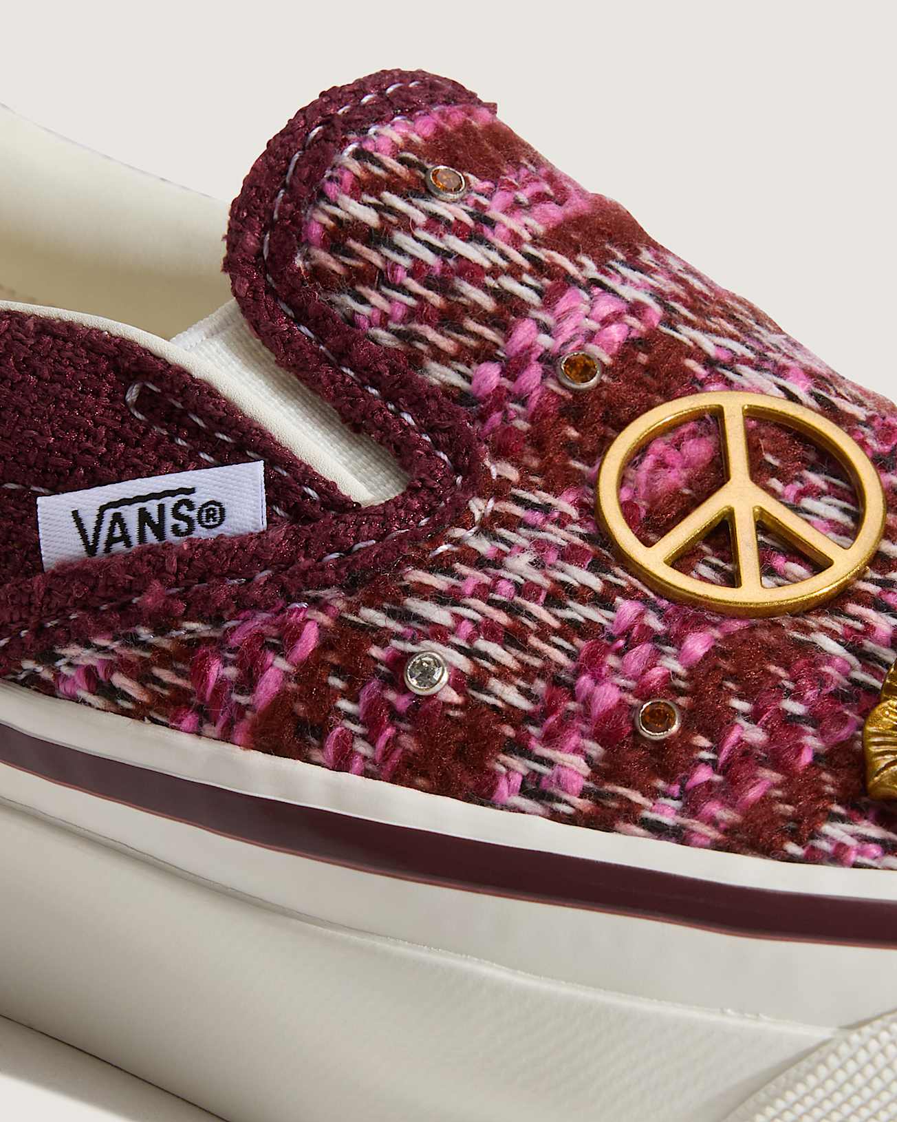 Chaussures Premium Classic SlipOn VANS Rose ALT6