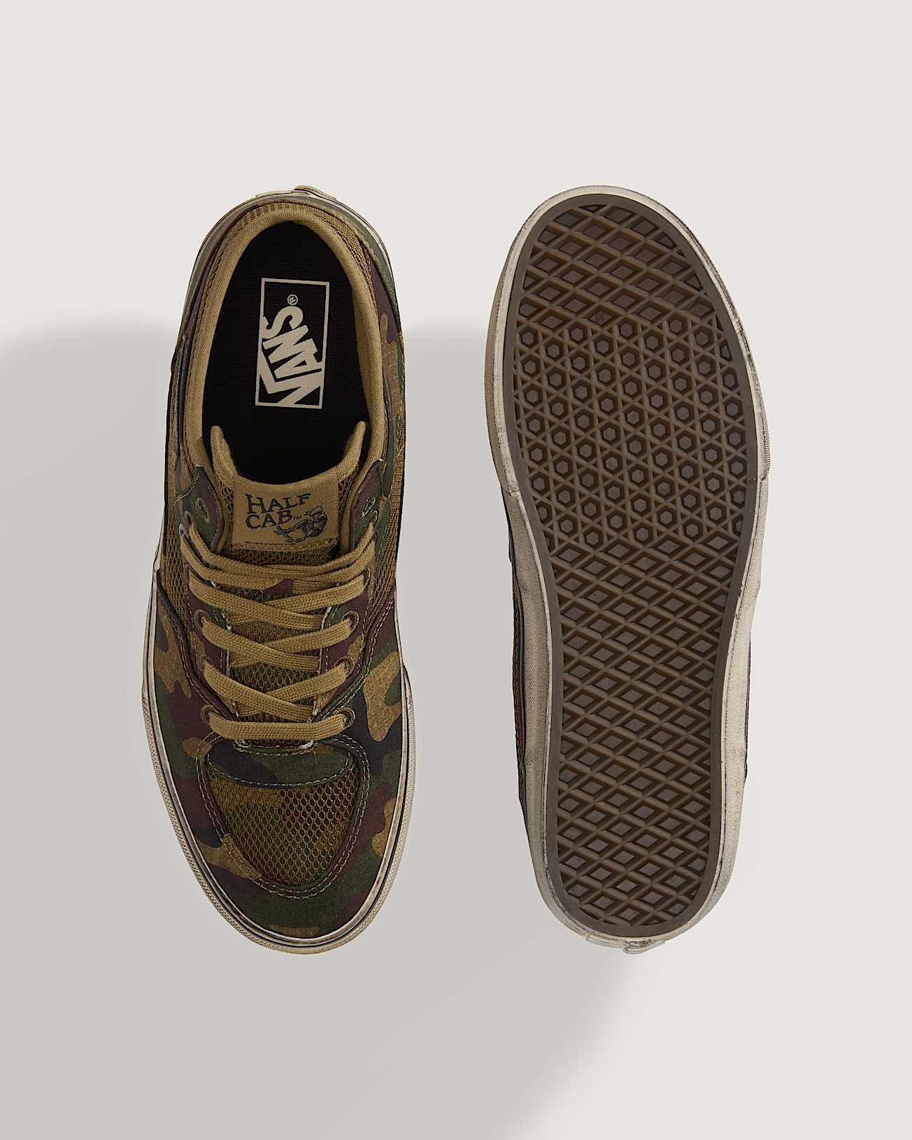 Chaussures Half Cab Decon VANS Vert ALT2