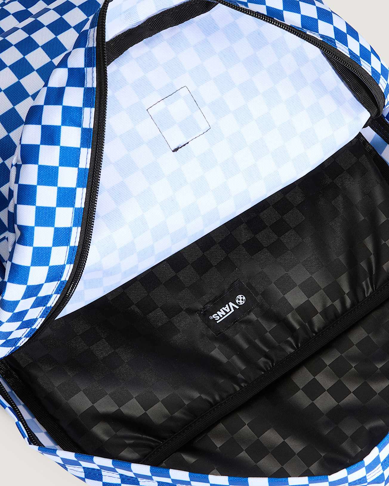 Old Skool Checkerboard Rucksack VANS Blau ALT5