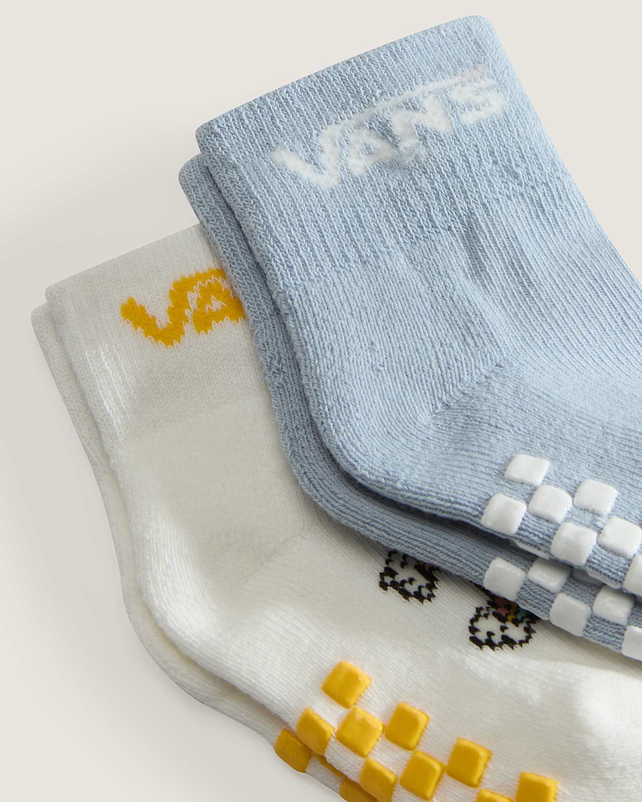 Klassische Crew Socken fr Kleinkinder 2 Paar VANS Wei ALT2