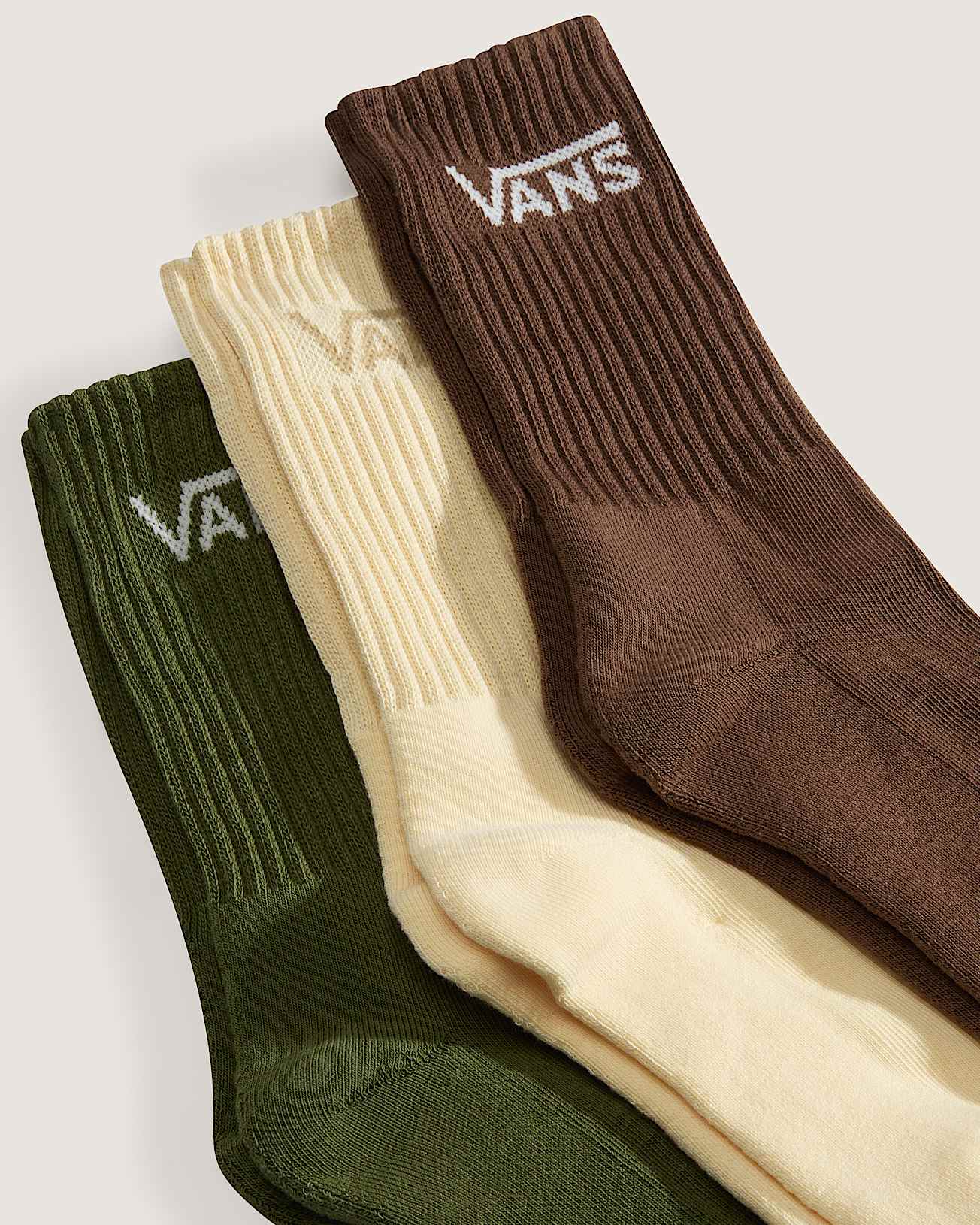 Classic Crew Socks 3 pairs VANS Green ALT2