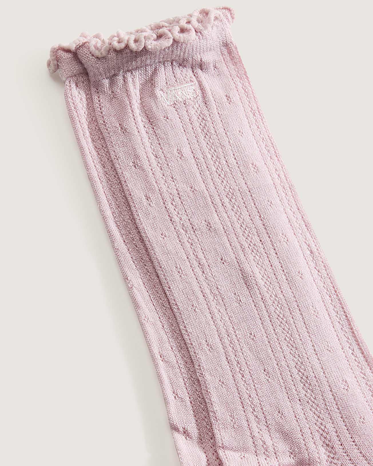 Pointelle Crew Socks VANS Pink ALT2