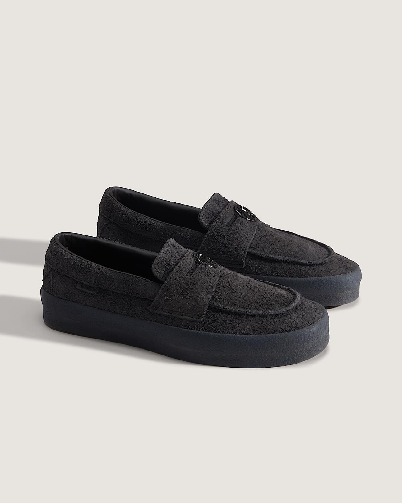 Skate Loafer Schuhe VANS Schwarz ALT1