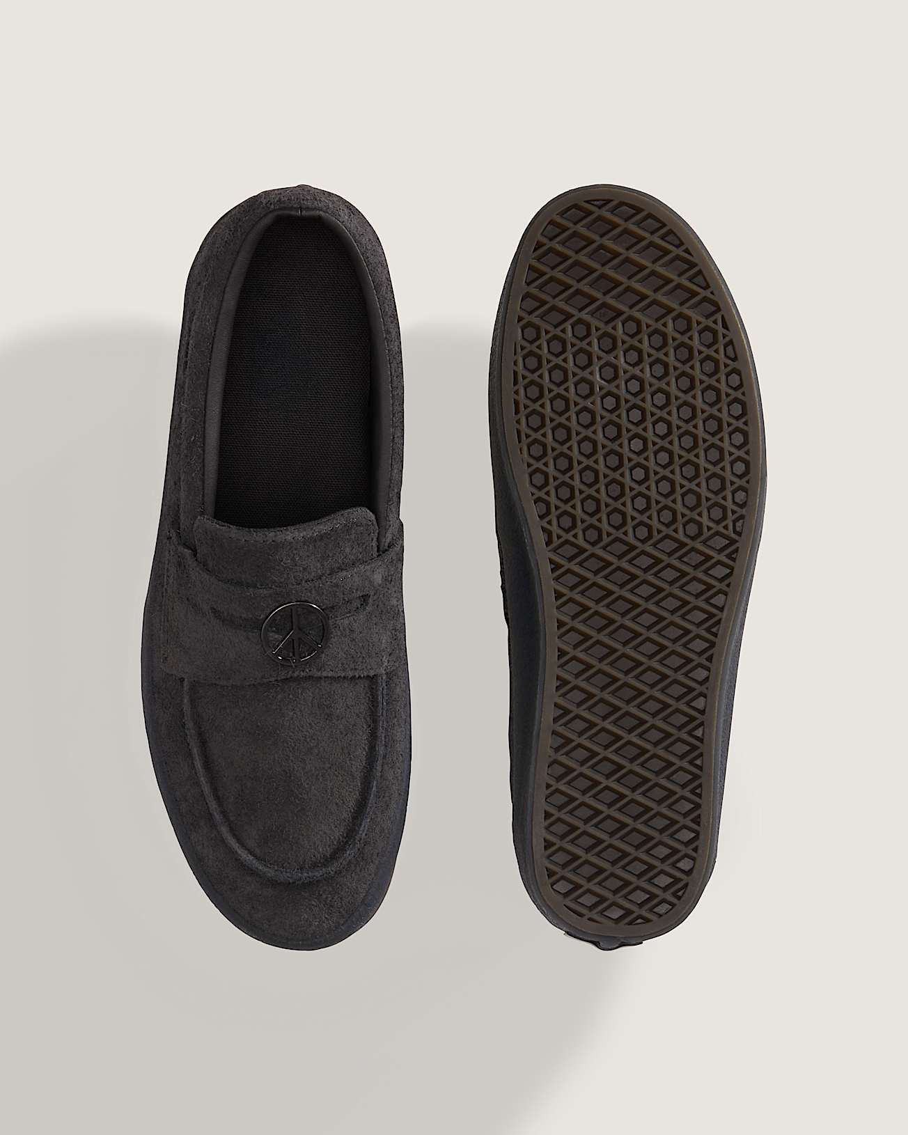 Skate Loafer Schuhe VANS Schwarz ALT2