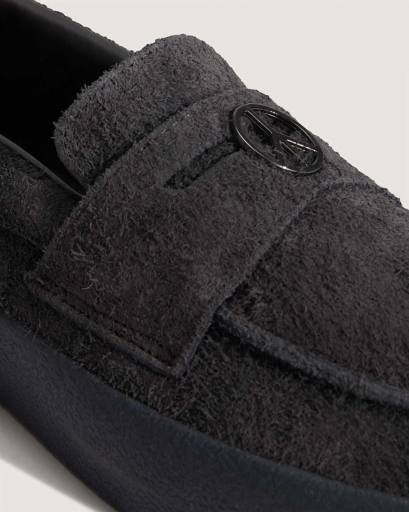 Skate Loafer Schuhe VANS Schwarz ALT4