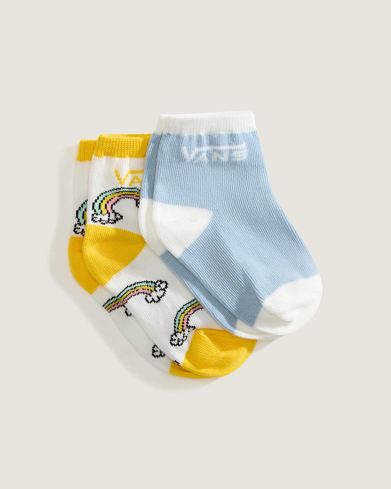 Calzettoni Bambinoa Ticker 2 paia VANS Bianco ALT1