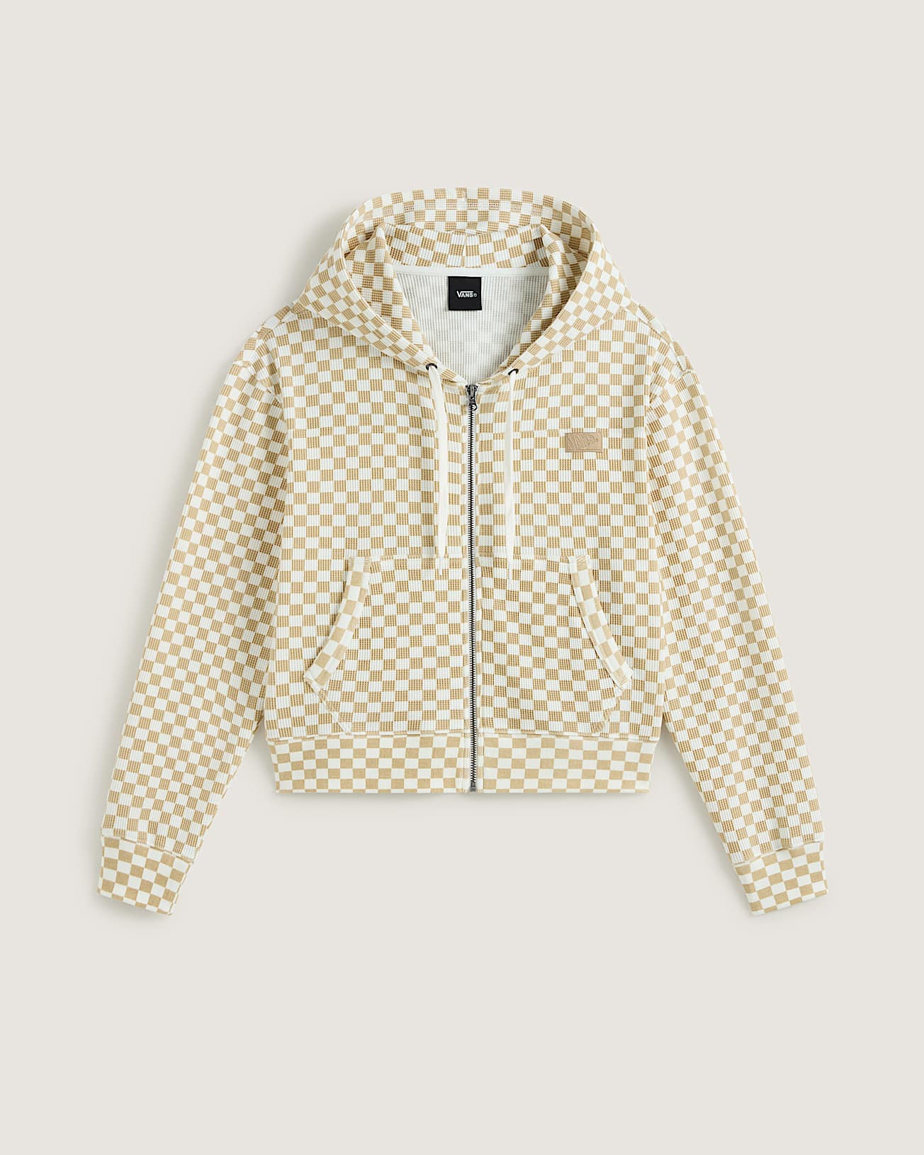 Sweat  capuche Pierce Shrunken Full Zip VANS Blanc HERO