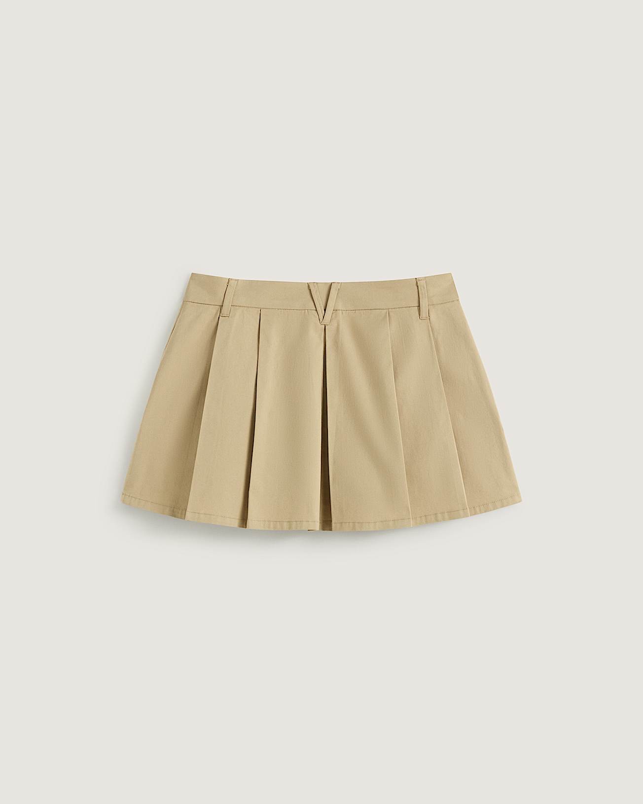 Authentic Chino Mini Skirt VANS Beige ALT1