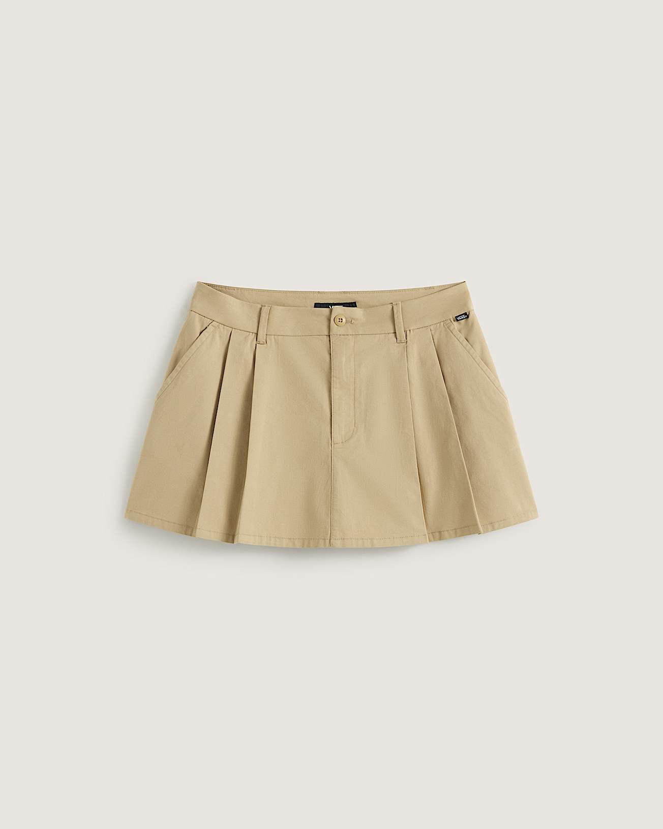 Authentic Chino Mini Skirt VANS Beige HERO