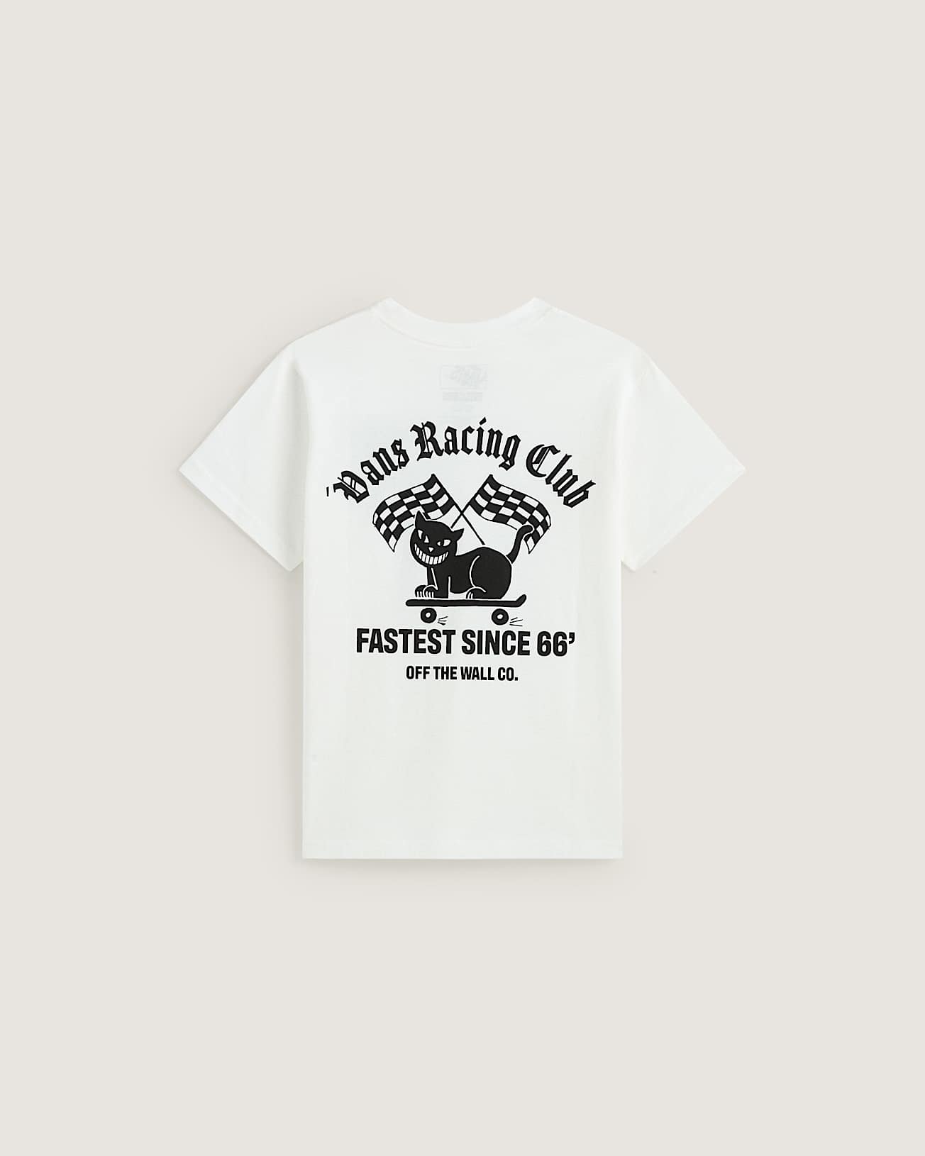 Kids Cat Club TShirt VANS White ALT1