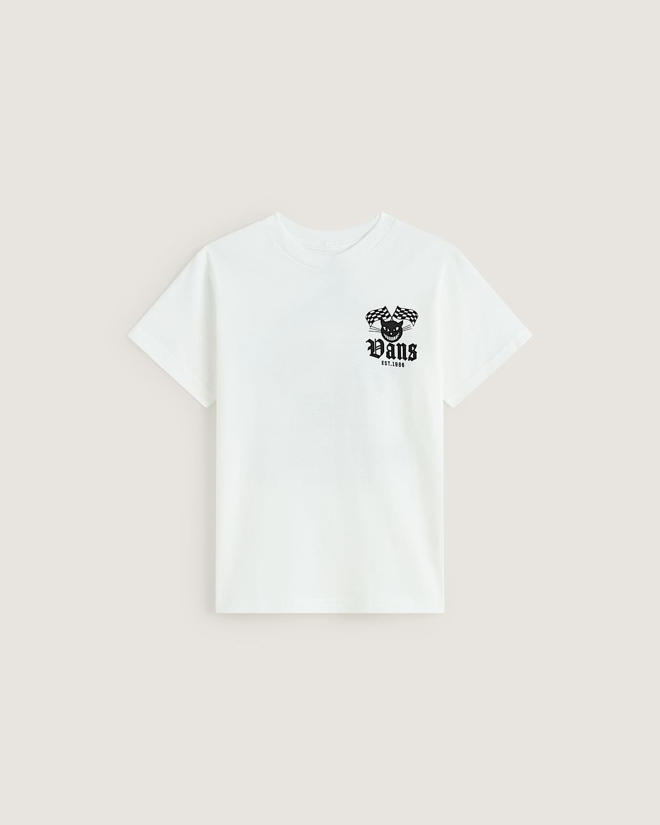 Kids Cat Club TShirt VANS White HERO