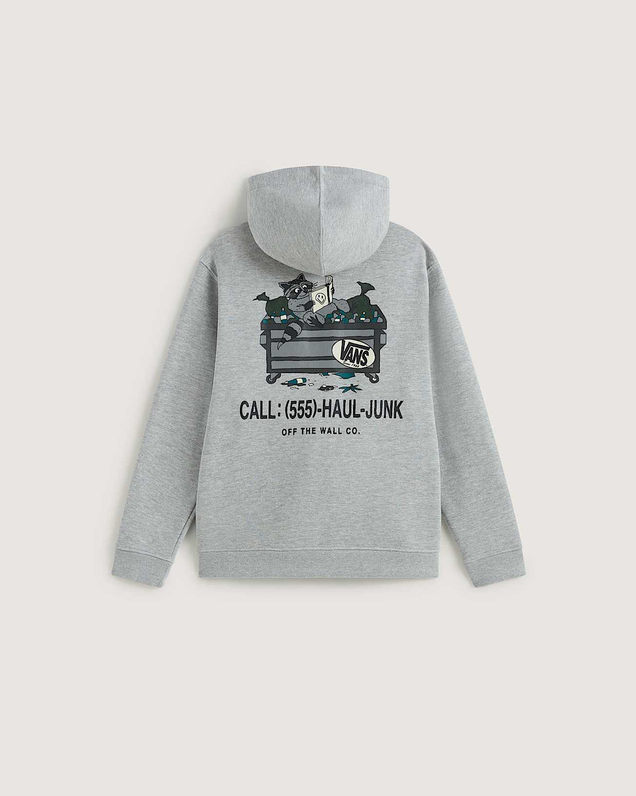 Kids Dumpster Raccoon Zip Hoodie 814 years VANS Grey ALT1