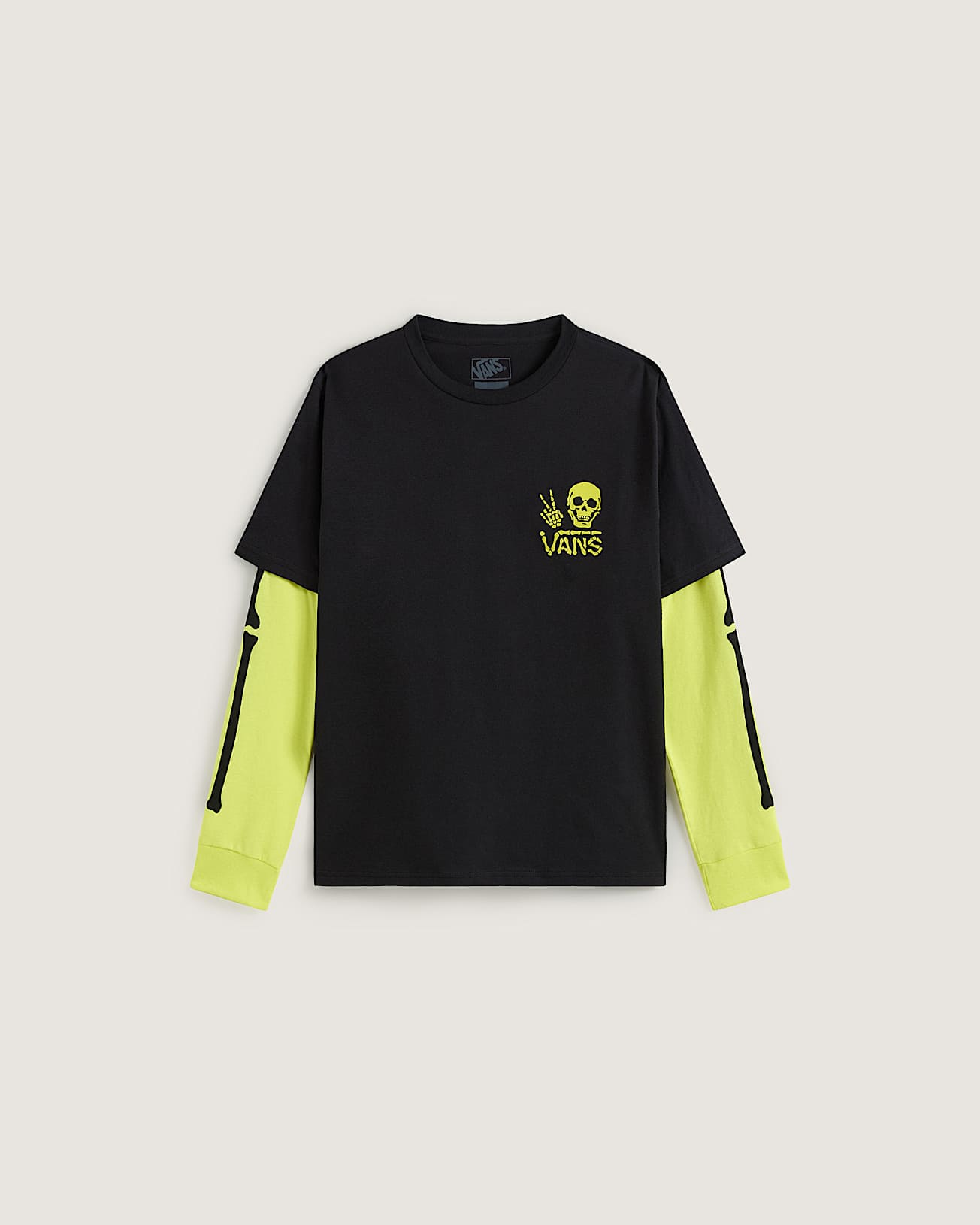 Maglietta Bambinoa Arm Bones Twofer 814 anni VANS Nero HERO